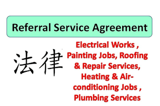 provide a simple referral service agreement