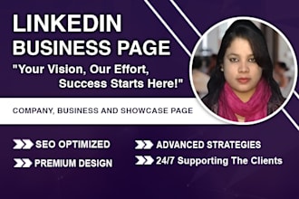 create linkedin business page