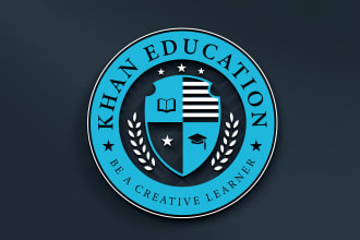 do educational logo for school college study and university