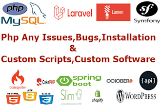 do php and mysql script for you