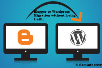 move your site from blogger to wordpress