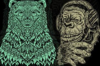 draw a enhanced hand drawn for coloring book pages