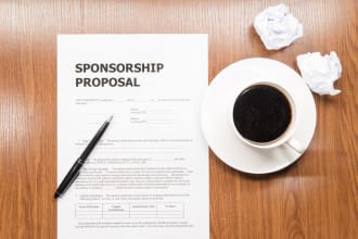 write designed sponsorship proposal