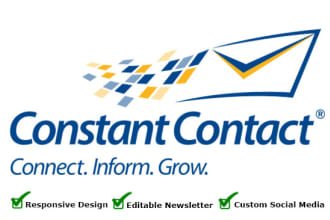 do constant contact email template just 24 hrs