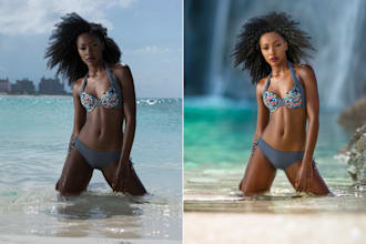 do professional retouching beauty, portraits and headshots
