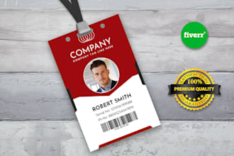 design corporate id card in 24 hours