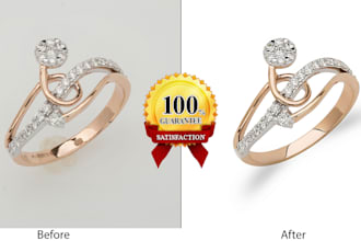 do jewerly photo editing and retouching