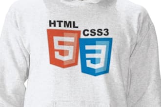 do any html5/css3 works for 30 minutes