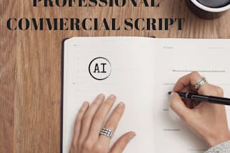 write your video commercial