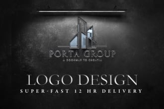 design 3 professional logo in 12 hours