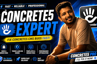 update and customize your concrete cms website