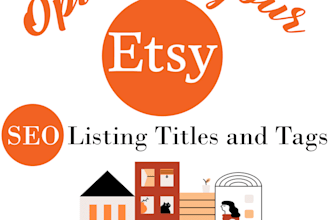 improve your etsy ranking titles and tags