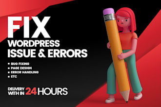 do optimize and fix problems, errors, bugs in wordpress