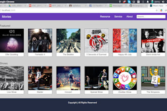 create clean and good looking website using simple tools