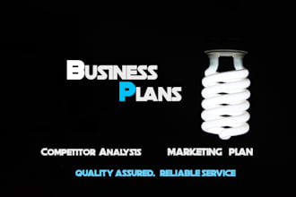 complete ready to pitch business plans