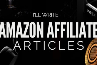 write amazon affiliate marketing articles and buying guides