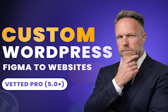 design and develop a high converting wordpress website