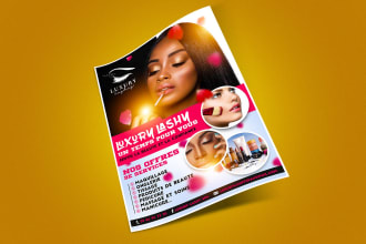 design exclusive flyer, brochure, and poster
