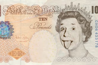 put YOU on a British £10 pound note