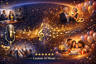 create corporate brand business company ai song team event dedication tribute