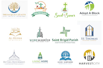 design professional church logo