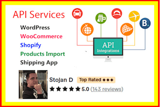 integrate any API services or ai custom model to your website