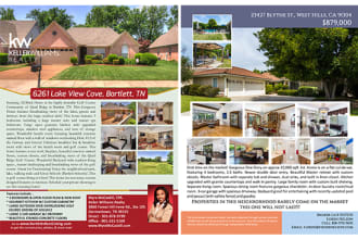 design attractive real estate flyers