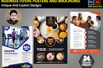 design an eye catchy business flyer