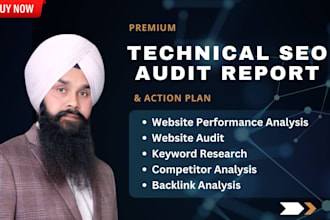 do technical SEO audits, keyword research, website competitor analysis
