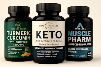 design compliant supplement label packaging