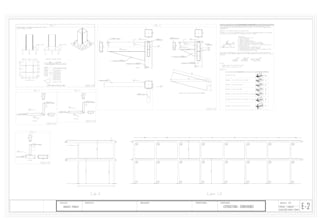 draw the structural drawings of your building in autocad