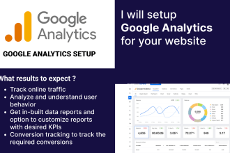 setup google analytics 4 or microsoft clarity ga4 pixel
