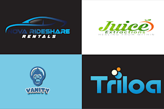 do creative stunning business logo design and redesign
