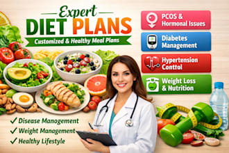 write personalized diet plans tailored to your health goals