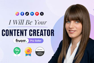 be your professional  social media marketing manager