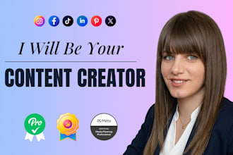 be your professional  social media marketing manager