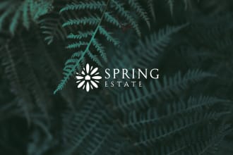 do modern logo design for your website or store