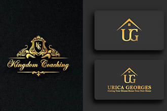 do modern luxury logo design for business