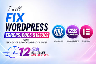 fix elementor and wordpress bugs fast reliable elementor and wordpress solutions