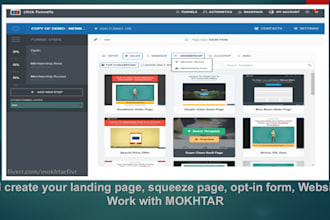 setup any type funnel in clickfunnels with integration