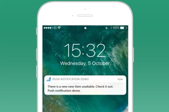 integrate firebase or onesignal notifications in ios app
