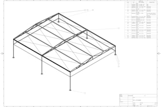 make 2d technical drawings for manufacturing