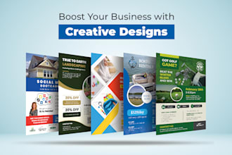 design your urgent flyer or brochure within 6 hours