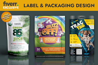design premium label and packaging