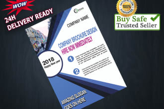 do corporate flyers and brochures and posters for your company
