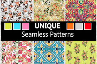 design unique textile surface prints