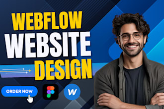design or develop webflow website, convert figma to webflow, webflow expert