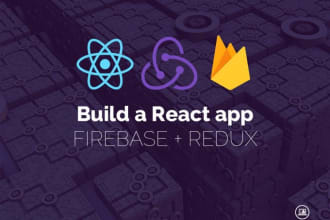 do react js, redux, python, django projects