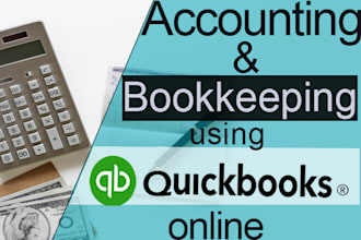 do bookkeeping using quickbooks online