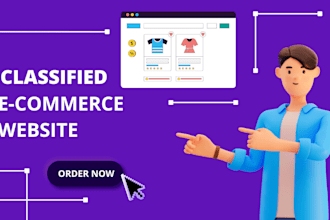 build your classified and ecommerce website